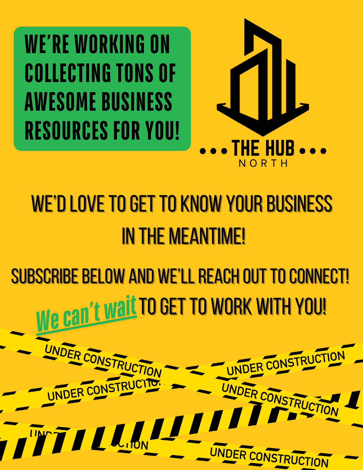 The Hub North. Small Business Resource Hub.